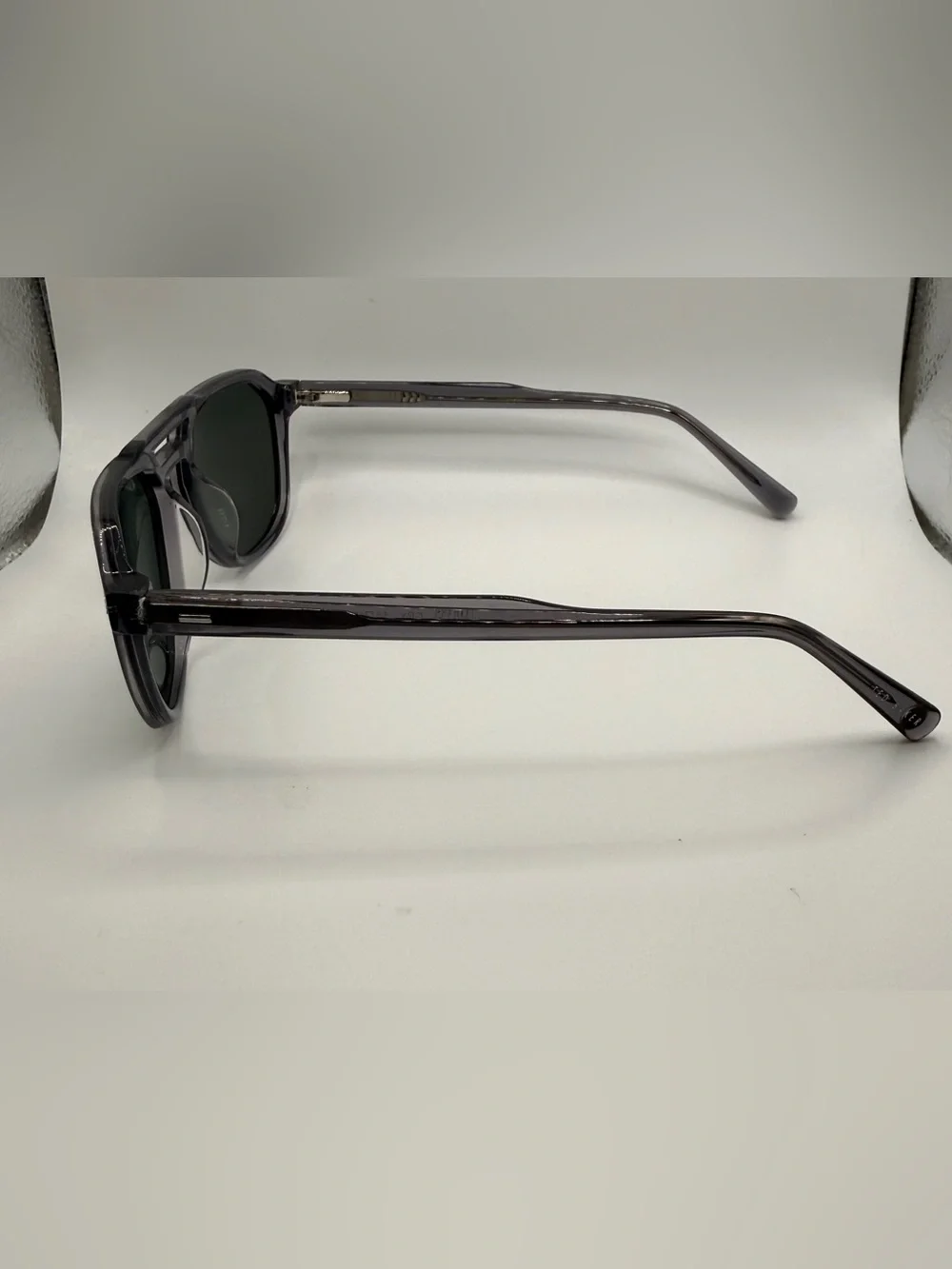 Ted Baker London Aviator Full Rim Polarized Sunglasses Gray